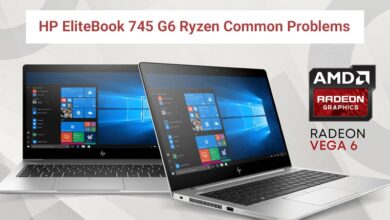 مشکلات رایج HP EliteBook 745 G6