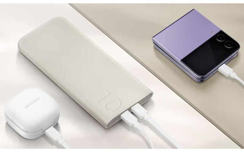 سرعت شارژ پاوربانک Samsung EB-P3400