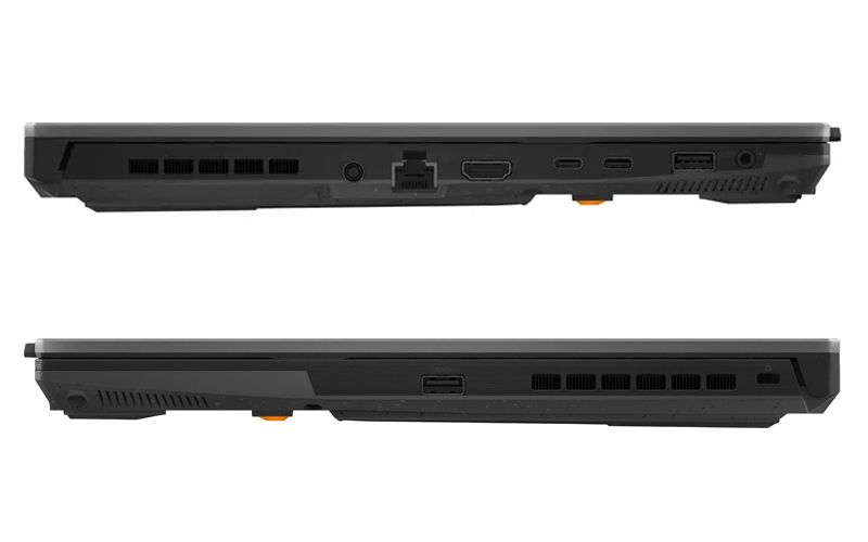 پورت‌های TUF Gaming F15 FX507VU4 