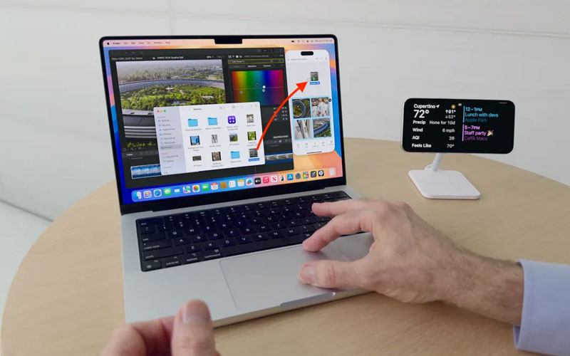 تنظیمات تاچ‌پد در macOS 