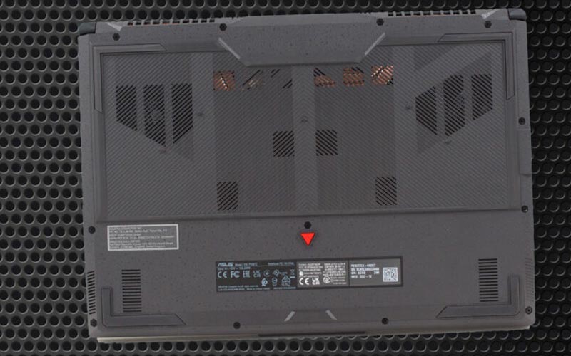 سیستم خنک‌کننده TUF Gaming Fx507VV