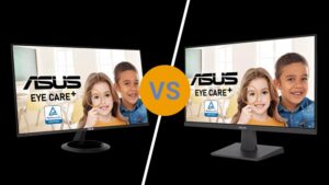 مقایسه مانیتورهای ASUS VZ24EHF و ASUS VA24EHF