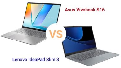مقایسه vivobook-s16 با lenovo-ideapad-slim-3