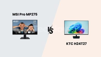 مقایسه MSI Pro MP275 و KTC H24T27