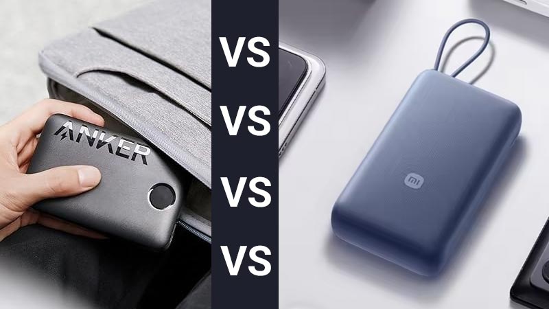 Xiaomi PB2030MI در مقابل Anker PowerCore 20000mAh