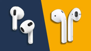 مقایسه airpods 3 با airpods 2