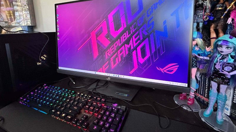 طراحی ROG Strix XG27ACS