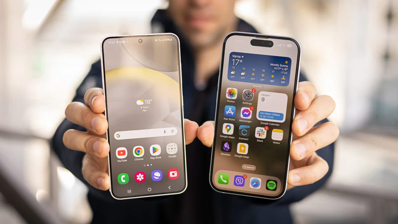 مقایسه سامسونگ گلکسی S24 با آیفون
