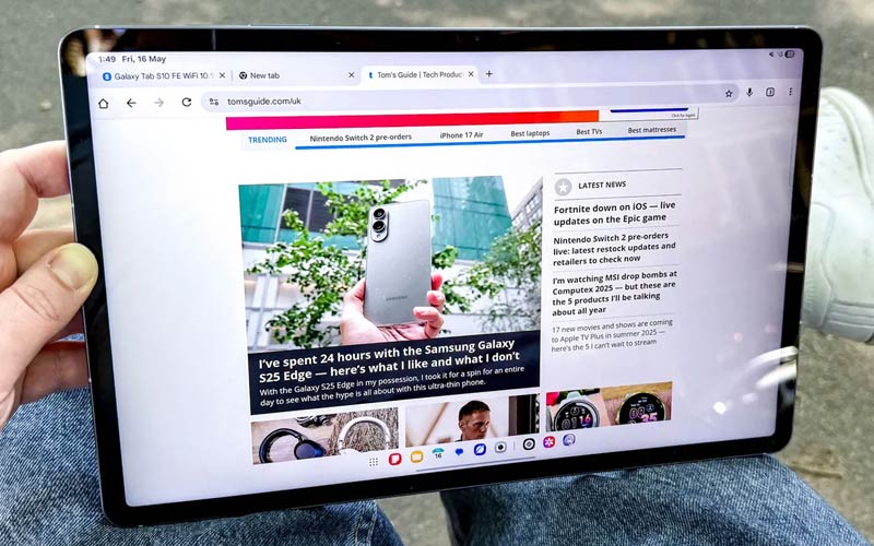 تبلت Galaxy Tab S10 FE Plus