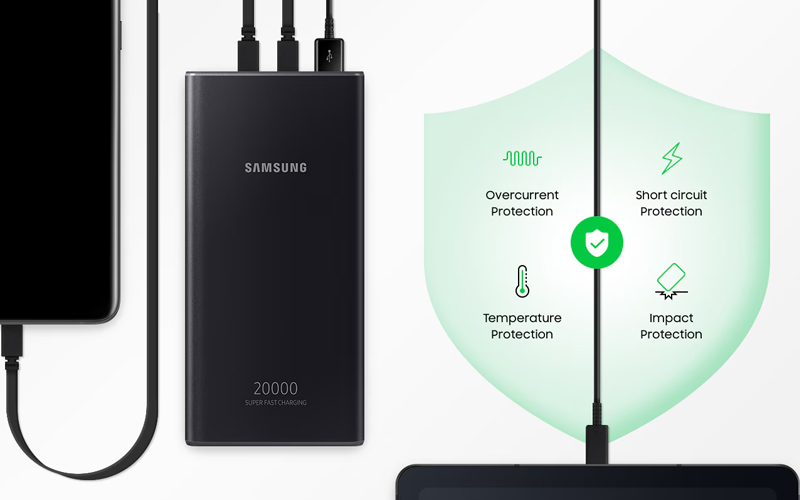 فناوری‌های شارژ پاور بانک سامسونگ مدل EB-P5300