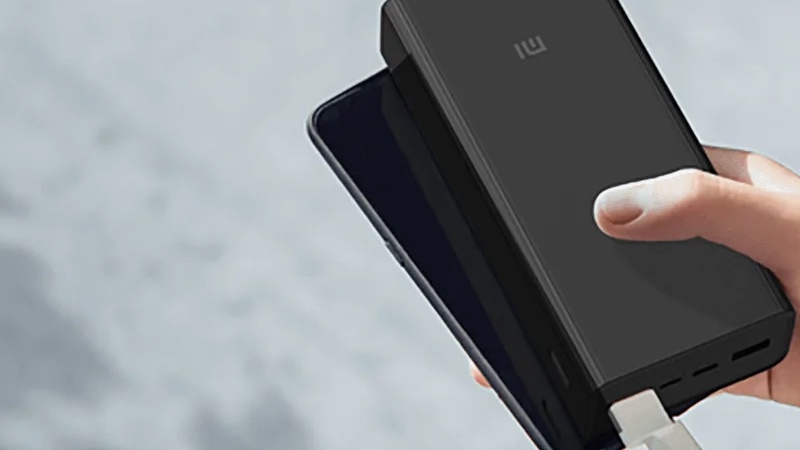 تنوع پورت‌ها در پاوربانک شیائومی PB3018ZM