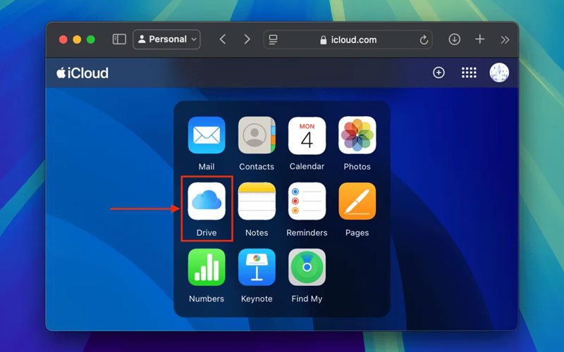 بازیابی از پوشه Recently Deleted iCloud