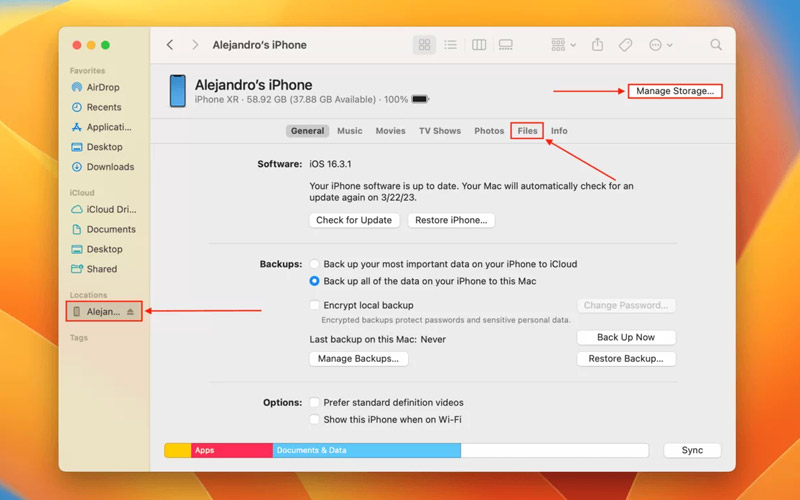 استفاده از Finder در Mac