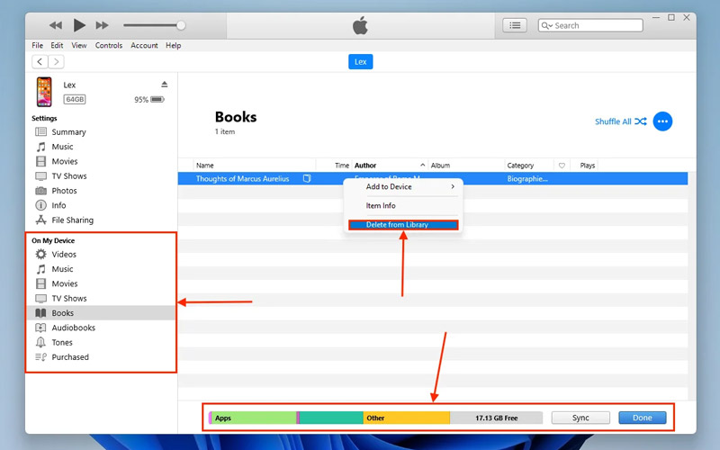 استفاده از iTunes در Mac یا Windows