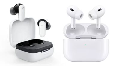 مقایسه هدفون Soundcore R50i NC با AirPods Pro
