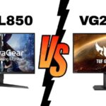 مقایسه مانیتور ایسوس XG27ACS با ال‌جی 27GP850