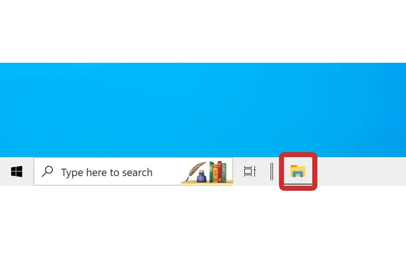باز کردن File Explorer