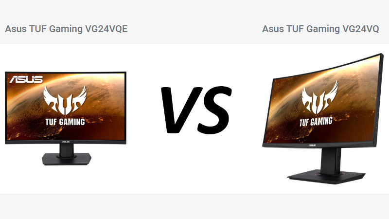 مقایسه مانیتور ایسوس TUF Gaming VG24VQ با VG24VQE