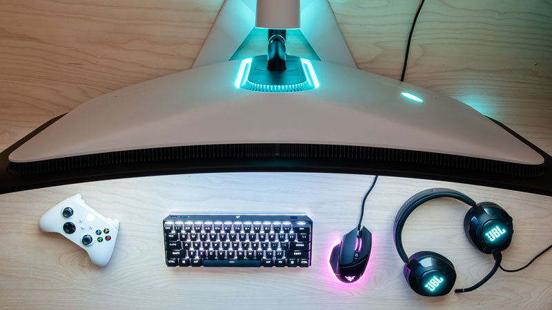 بهترین مانیتورهای خمیده برای گیم