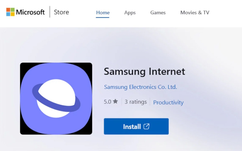 مرورگر اینترنت سامسونگ