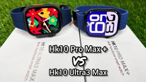 مقایسه ساعت هوشمند HK10 PRO MAX PLUS با HK10 ULTRA3 MAX