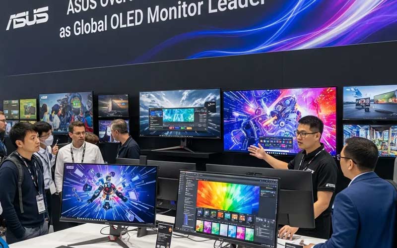 جهش بازار مانیتورهای OLED در سال 2025