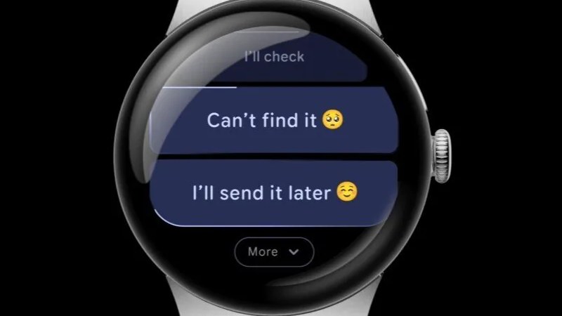 پاسخ‌های هوشمند در پیکسل واچ