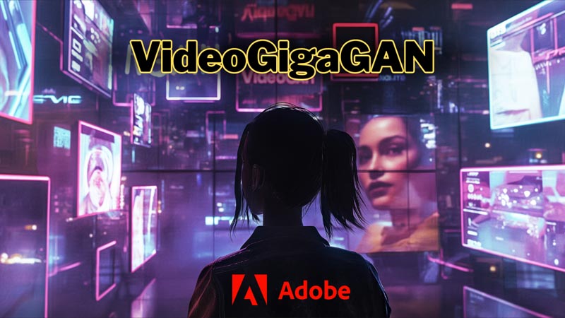 Adobe GigaGAN برای افزایش کیفیت ویدئوها