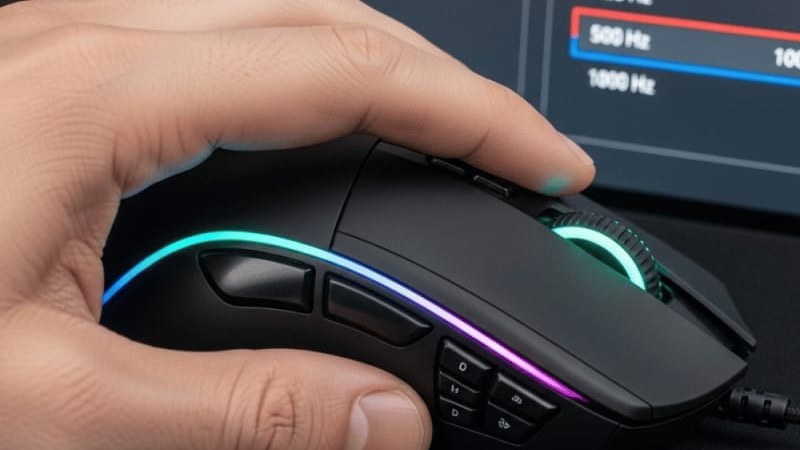 افزایش Polling Rate ماوس