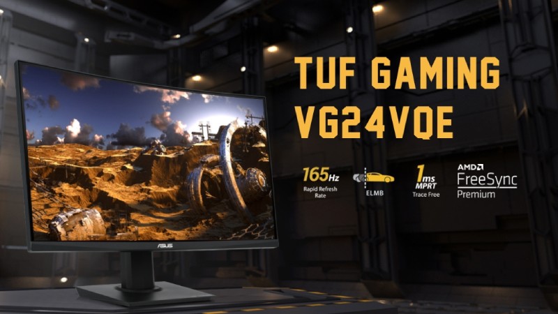 بررسی مانیتور ایسوس گیمینگ خمیده TUF VG24VQE