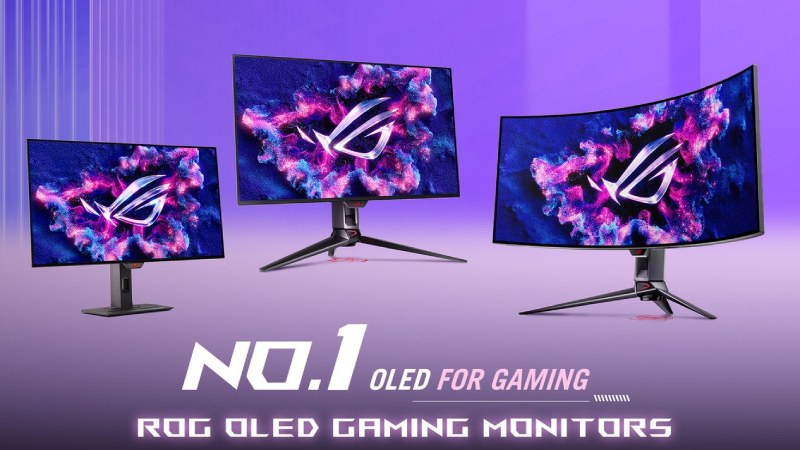 ایسوس در سال 2025 رهبری بازار مانیتورهای OLED را به‌دست گرفت!