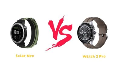 مقایسه ساعت هوشمند Watch 2 Pro و Solar Neo هایلو|نمایشگر AMOLED موجود در Watch 2 Pro||Watch 2 Pro؛ عملکرد ورزشی، ساختاری مبتنی بر داده‌های تحلیلی چندسطحی