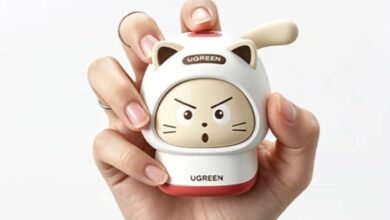 شارژر گربه‌ای یوگرین 45 واتی