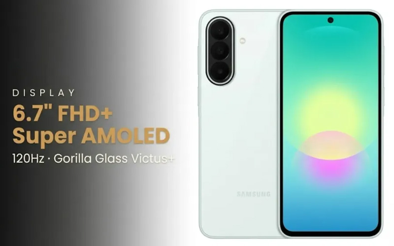 نمایشگر Galaxy Jump 5
