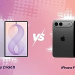 مقایسه آیفون تاشو و سامسونگ Galaxy Z Fold8