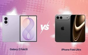 مقایسه آیفون تاشو و سامسونگ Galaxy Z Fold8