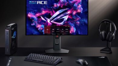 مانیتورهای جدید ایسوس و ROG