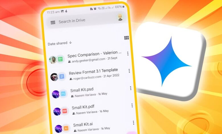 قابلیت سازمان‌دهی هوشمند فایل‌ها با Gemini
