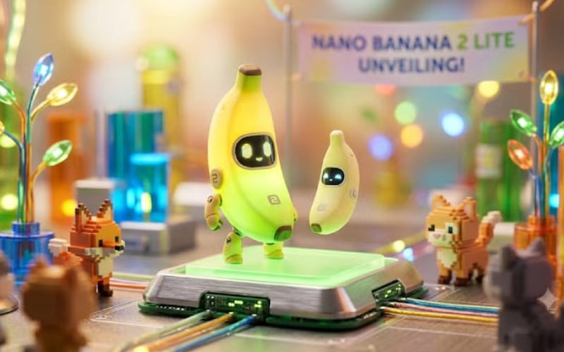 گوگل از مدل جدید تولید تصویر Nano Banana 2 Lite رونمایی کرد