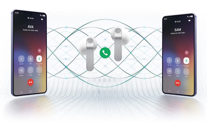 اتصال و سازگاری Galaxy Buds 4