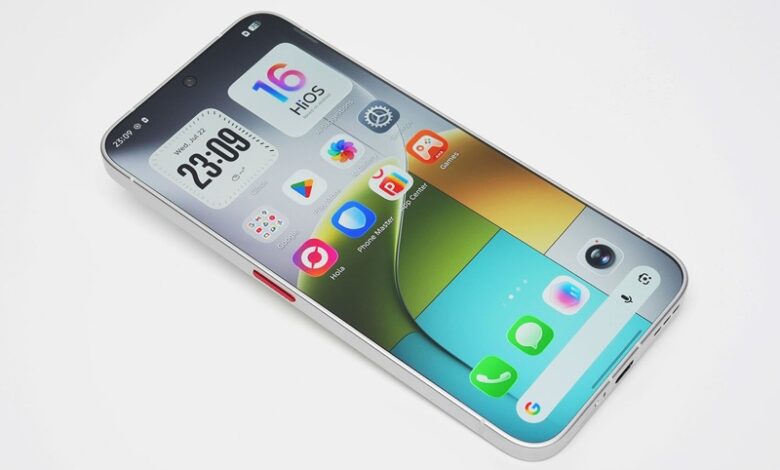 گوشی مفهومی TECNO با حاشیه نمایشگر صفر میلیمتری