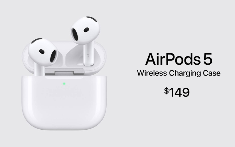 شارژدهی AirPods 5