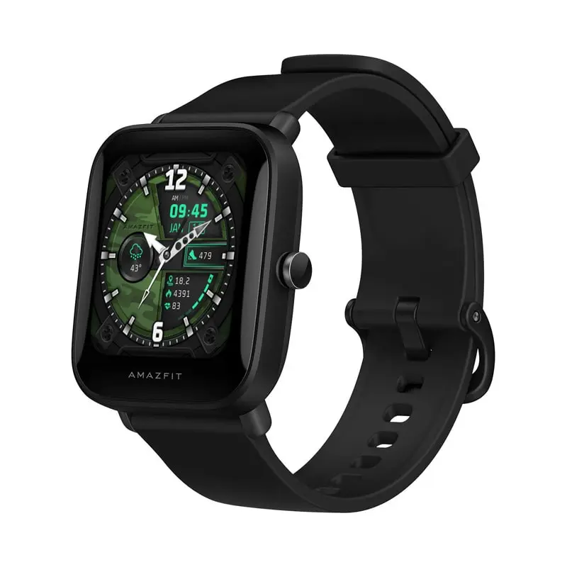 رنگ-مشکی-ساعت-هوشمند-Amazfit-Bip-U-Pro