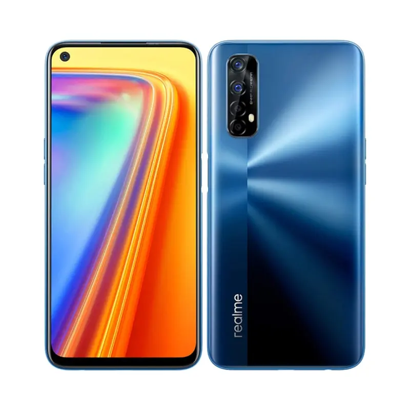 رنگ-آبی-صفحه-نمایش-گوشی-Realme-7-
