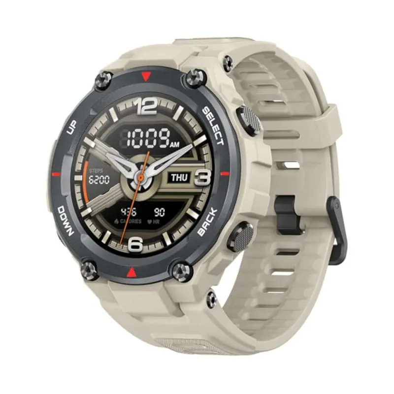 رنگ-کرمی-ساعت-هوشمند-Amazfit-T-REX