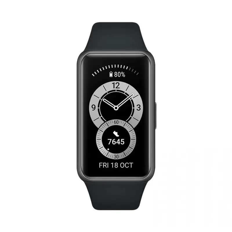 رنگ-مشکی-مچبند-هوشمند-Band-6-هوآوی