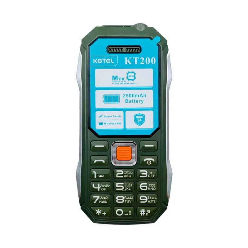 رنگ-سبز-گوشی-موبایل-KGTEL-KT200