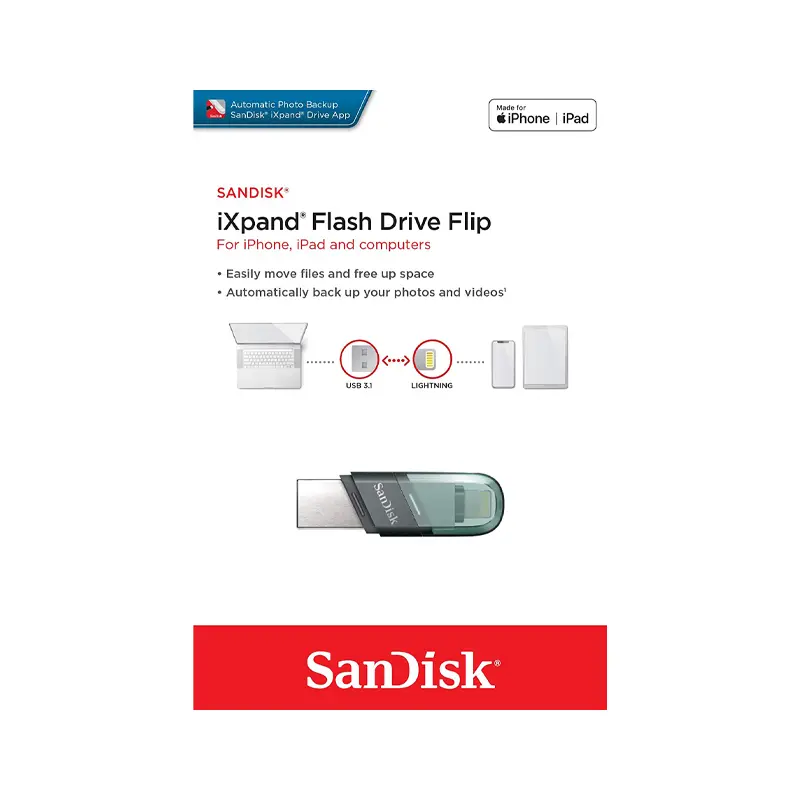 سن-دیسک-128-گیگابایت-iXpand-Flash-Drive-flip