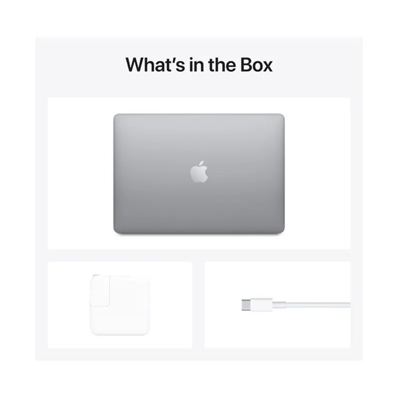 اقلام-همراه-داخل-جعبه-MacBook-Air-A2337-اپل