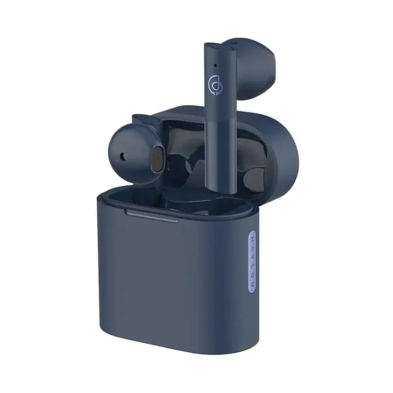 هدفون-بی‌سیم-Haylou-Moripods-شیائومی-رنگ-آبی